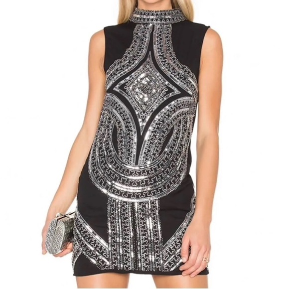 Endless Rose High Neck Embellished Dress Size Small NWT - Picture 1 of 13
